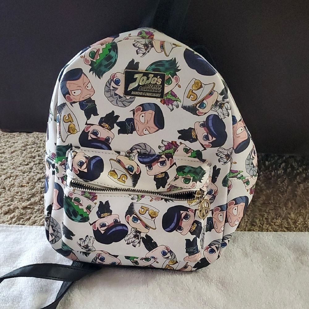 JoJo’s Bizarre Adventure Anime Backpack Diamond Is Unbreakable - Unisex